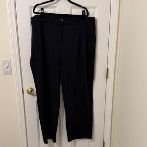J. Crew Black Dress Pants 22 NWT